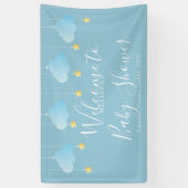 Banderoles Baby shower Twinkle Twinkle / Accueil Sprinkle (Vertical)