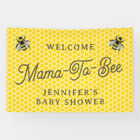 Baby shower Vintage à la maman à l'abeille