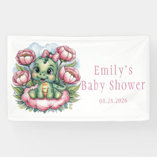 Banderoles Baby shower Whimsical Dino Delight