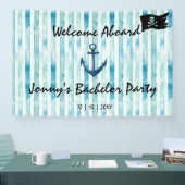 Banderoles Bachelor Stag Party à thème nautique (Salon professionnel)