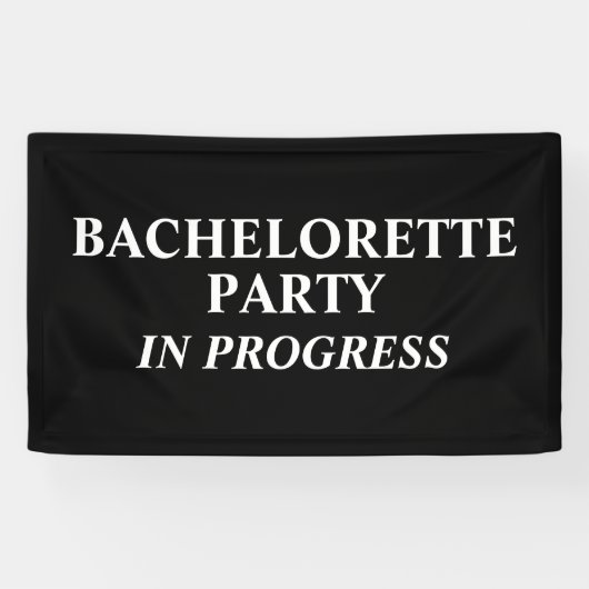 Banderoles Bachelorette en cours (Horizontal)