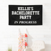 Banderoles Bachelorette en cours (En situation)