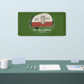 Banderoles Bachelorette Party Camper Mountains Week-end Green (Salon professionnel)