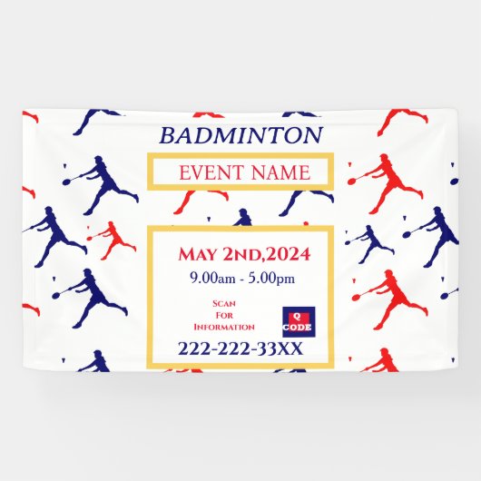 BANDEROLES BADMINTON (Horizontal)