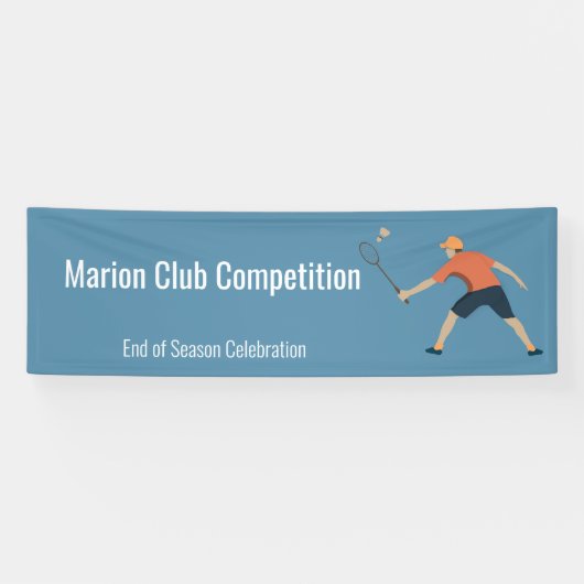 Banderoles Badminton (Horizontal)