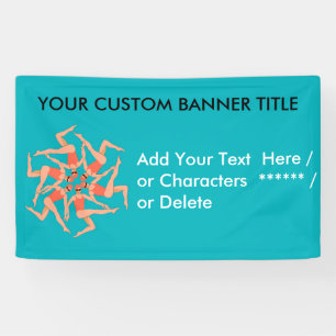 Banderoles Baigneurs - Synchro Chorégraphie de natation Perso