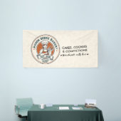 Banderoles Bakery Store Pastry Chef Dessert Sweets Cake Baker (Salon professionnel)