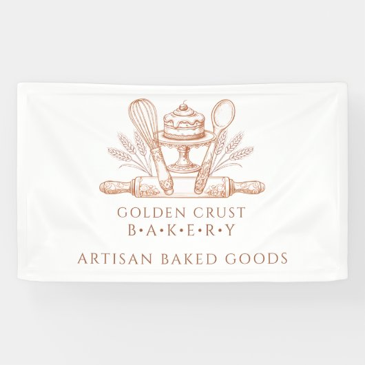 Banderoles Baking Utensils Baker Bakery (Horizontal)