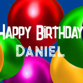 Banderoles Balcon d'anniversaire personnalisé