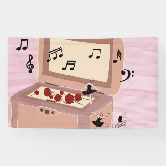 Banderoles Ballerina Symphony in a Box - Ballerina Art (Horizontal)