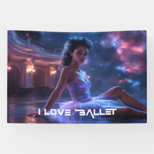 BANDEROLES BALLET - J'AIME LE BALLET