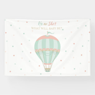 Banderoles Ballon à air chaud Genre révéler Contexte