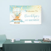 Banderoles Ballons à air chaud Animaux mignons Anniversaire  (Salon professionnel)