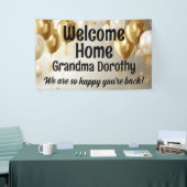 Banderoles Ballons d'or Accueil personnalisé Signal (Salon professionnel)