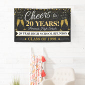 Banderoles Bande-annonce de la réunion du lycée (En situation)