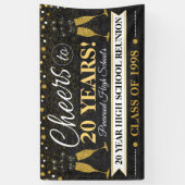 Banderoles Bande-annonce de la réunion du lycée (Vertical)