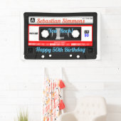 Banderoles Bande de cassettes Petro 80's ou mixtape n'importe (En situation)