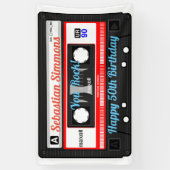 Banderoles Bande de cassettes Petro 80's ou mixtape n'importe (Vertical)