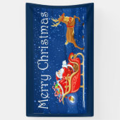 Banderoles Bande dessinée mignonne du père noël de Joyeux (Vertical)