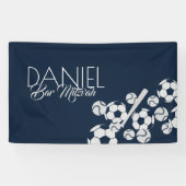 Banderoles Bandeau de baseball Bar Mitzvah (Horizontal)