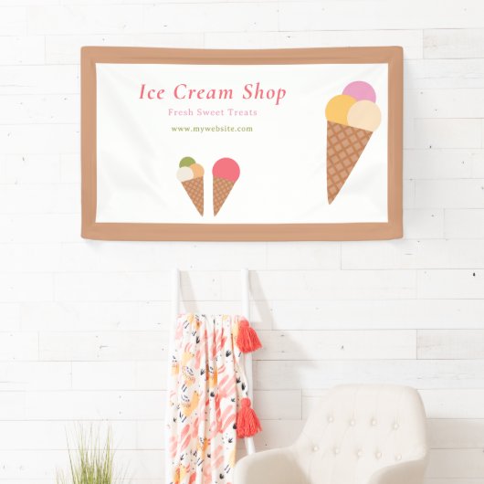 Banderoles Bandeau de glace (En situation)