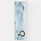 Banderoles Bandeau de la fête de Cendrillon (Vertical)