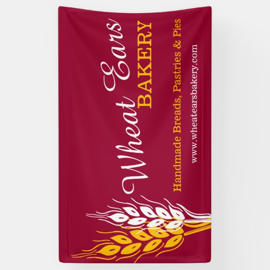 Banderoles Bandeau publicitaire artisanale (Vertical)