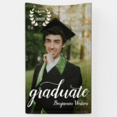 Banderoles Bandeau publicitaire pour les diplômés de script p (Vertical)