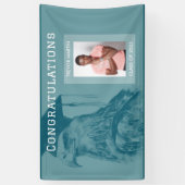 Banderoles Bandeau publicitaire unique Ajouter une photo Grad (Vertical)