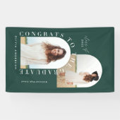 Banderoles Banne de graduation de l'arc géométrique multiphot (Horizontal)