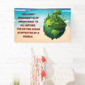 Banderoles BANNER, FLEX, VINYL, Mer et Terre (En situation)