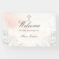 Baptême floral subtil