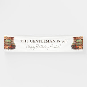 Banderoles Bar d'anniversaire masculin personnalisé