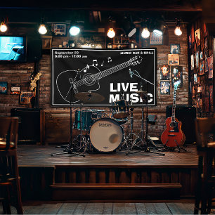 Banderoles Bar & Grill de musique en live