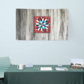 Banderoles Barn Quilt Star 1 (Salon professionnel)