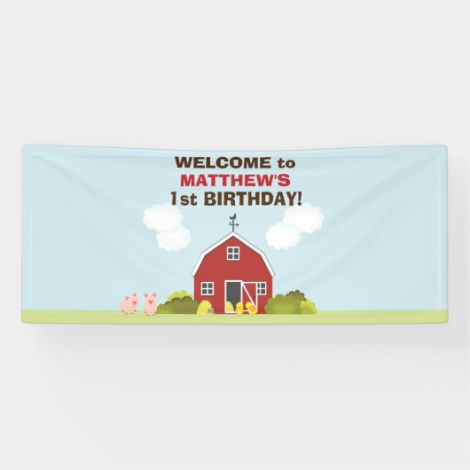 Banderoles Barnyard (Horizontal)