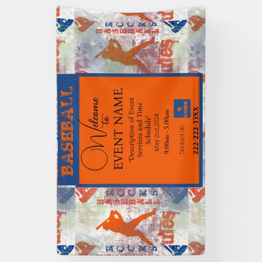 BANDEROLES BASEBALL  (Vertical)