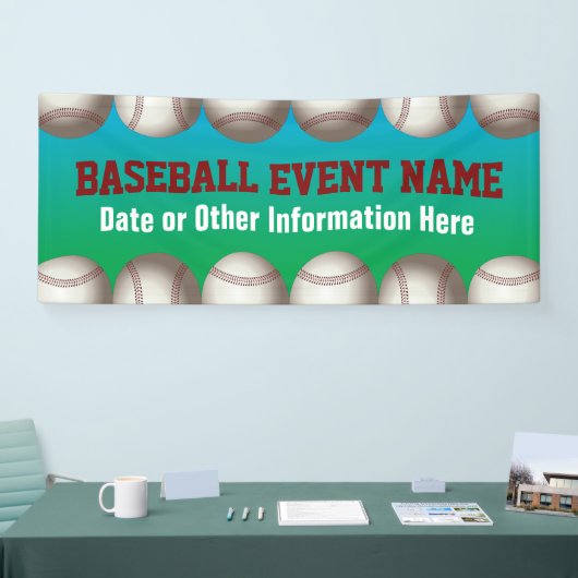 Banderoles Baseball ou sofeball (Salon professionnel)