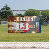 Banderoles Baseball Team Senior Night Custom Player Photo (Insitu)