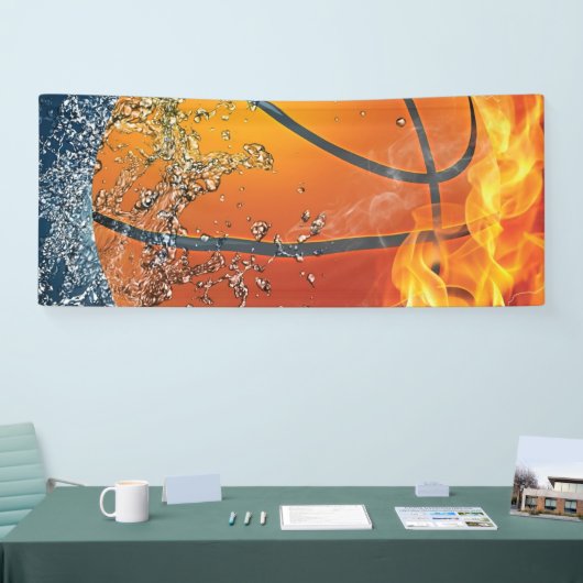 Banderoles Basket flamboyant (Salon professionnel)