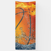 Banderoles Basket flamboyant (Vertical)