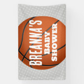 Banderoles Basketball Baby Party (Verticale)