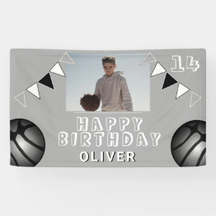 Banderoles Basketball Ball Bund drapeaux Photo Anniversaire