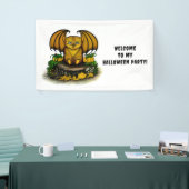 Banderoles Bat d'Halloween mignonne (Salon professionnel)