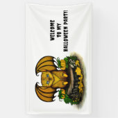 Banderoles Bat d'Halloween mignonne (Vertical)