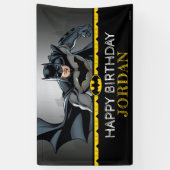 Banderoles Batman | Chalkboard Joyeux anniversaire (Vertical)