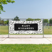 Banderoles Bats d'Halloween (Insitu)