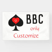 Banderoles BBC Seule pique lame signe Thunder_Cove (Horizontal)