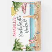 Banderoles Beach Bachelorette (Vertical)
