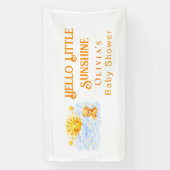 Banderoles Bear theme baby shower party backdrops (Verticale)